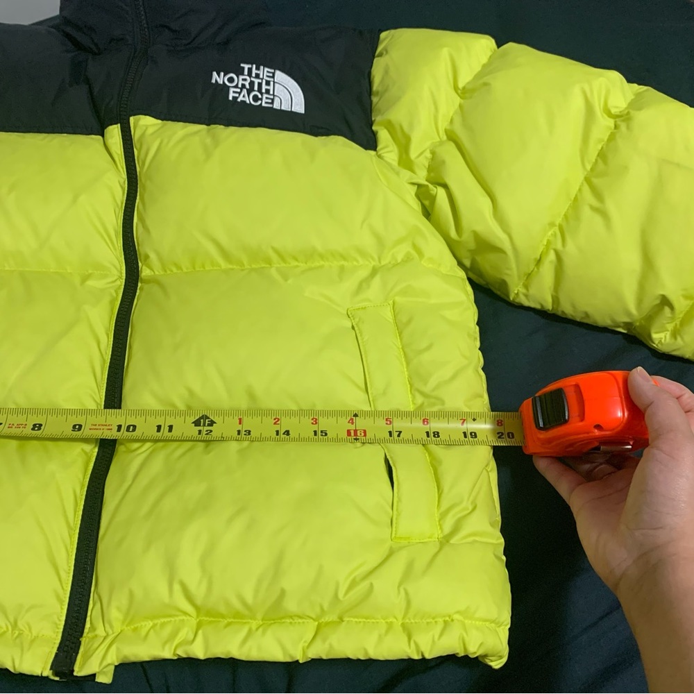 The North Face Retro 1996 Nuptse Puffer Jacket M Citrine Yellow - Picture 9 of 9